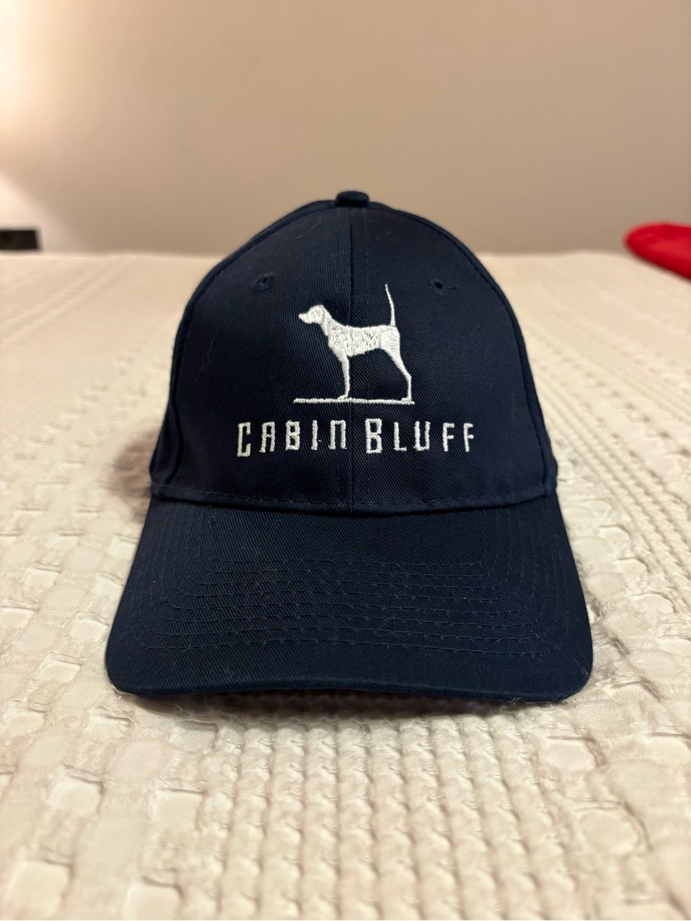 Cabin Bluff Dog Logo Baseball Cap